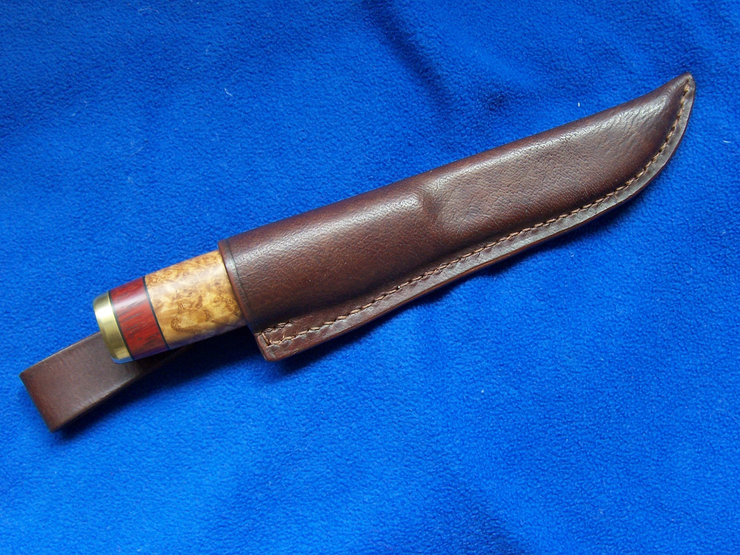 North Wolf Custom Outdoor Bushcraft Knife Puukko