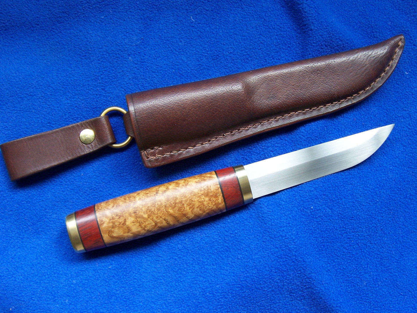 North Wolf Custom Outdoor Bushcraft Knife Puukko