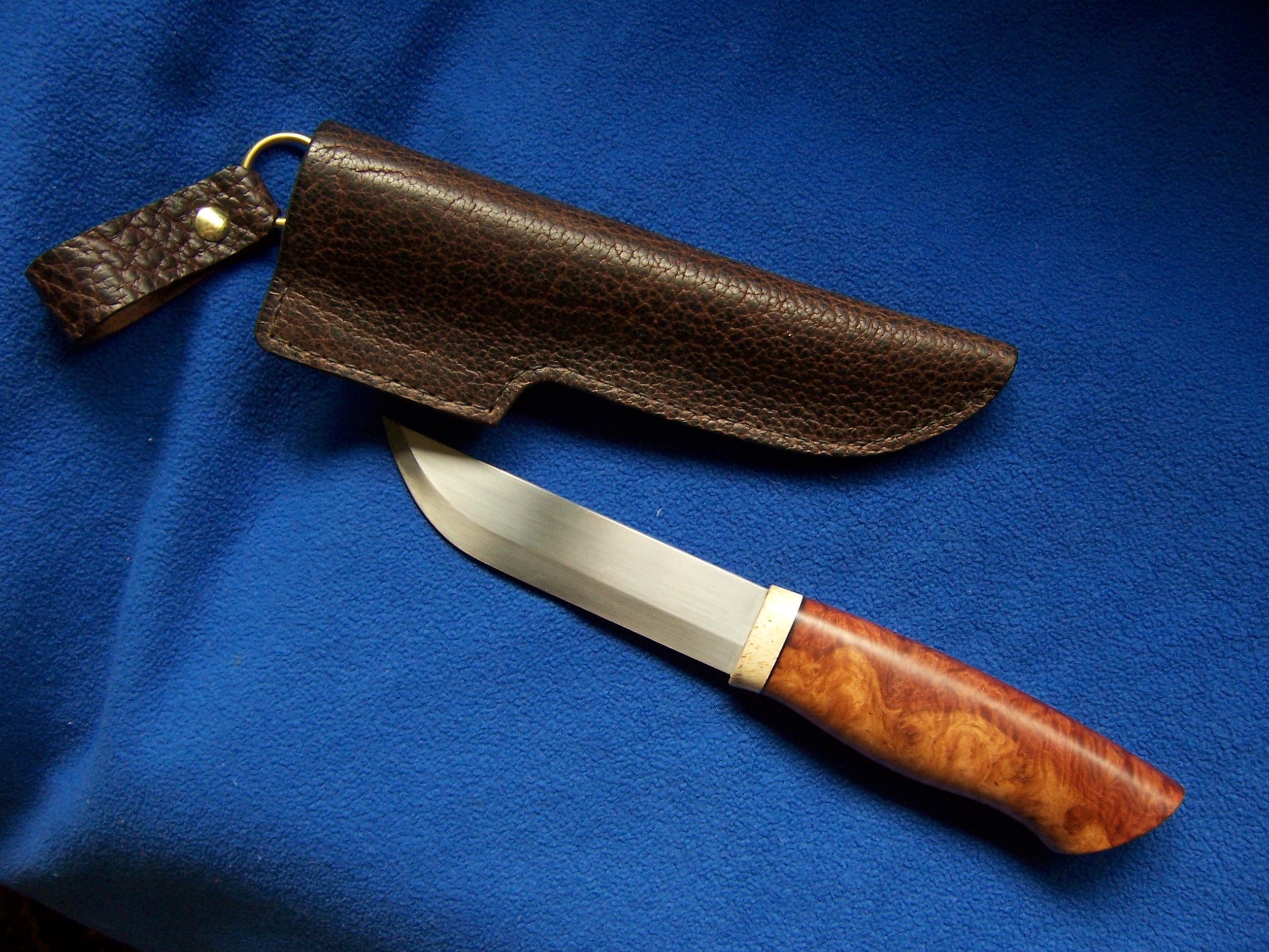 North Wolf Custom Outdoor Bushcraft Knife Leuku