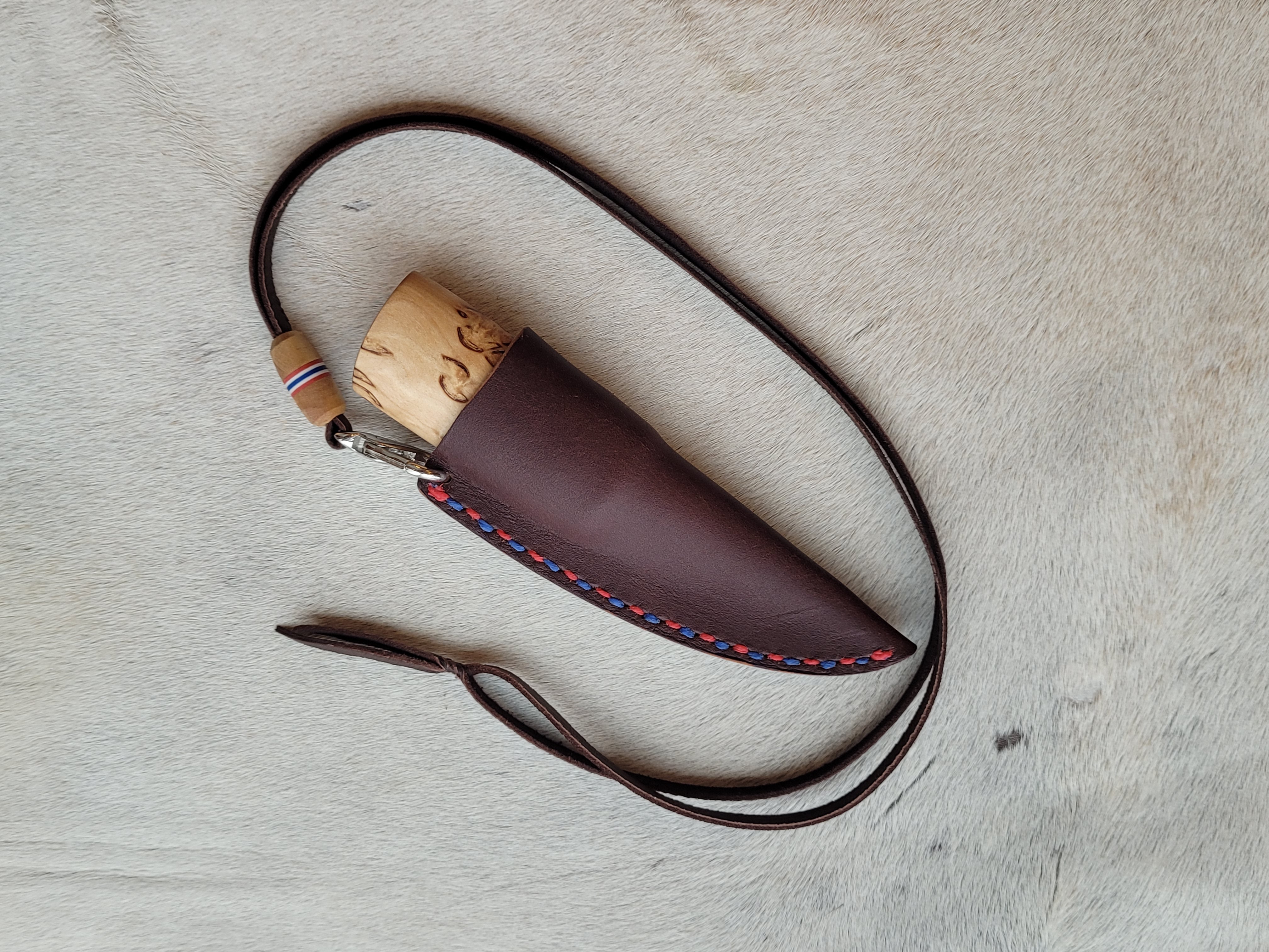 Ravn Kniv Custom Bushcraft Neck Knife