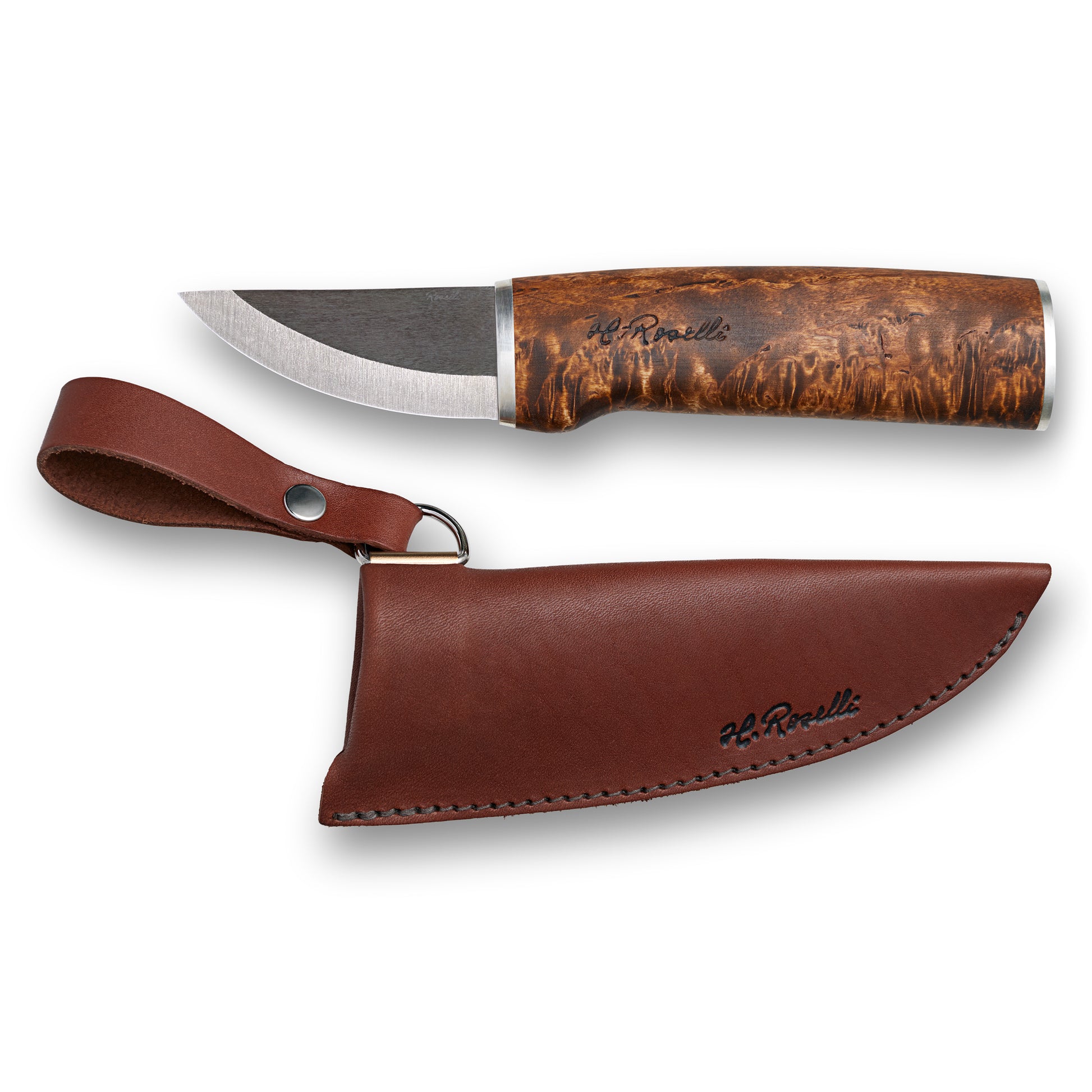 Roselli Grandfather Outdoor Bushcraft Knife Puukko