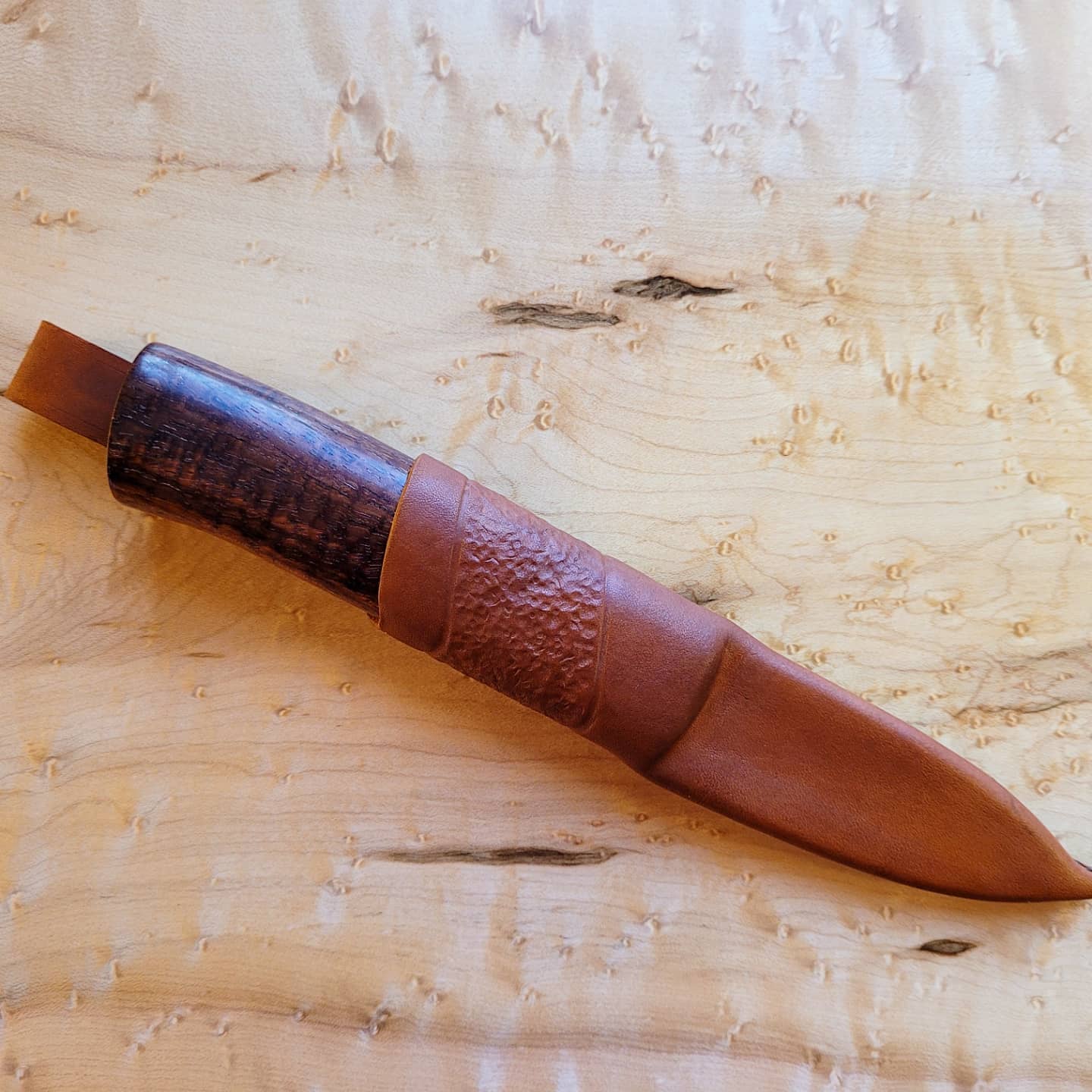 Ravn Kniv Custom Bushcraft Puukko Work Knife