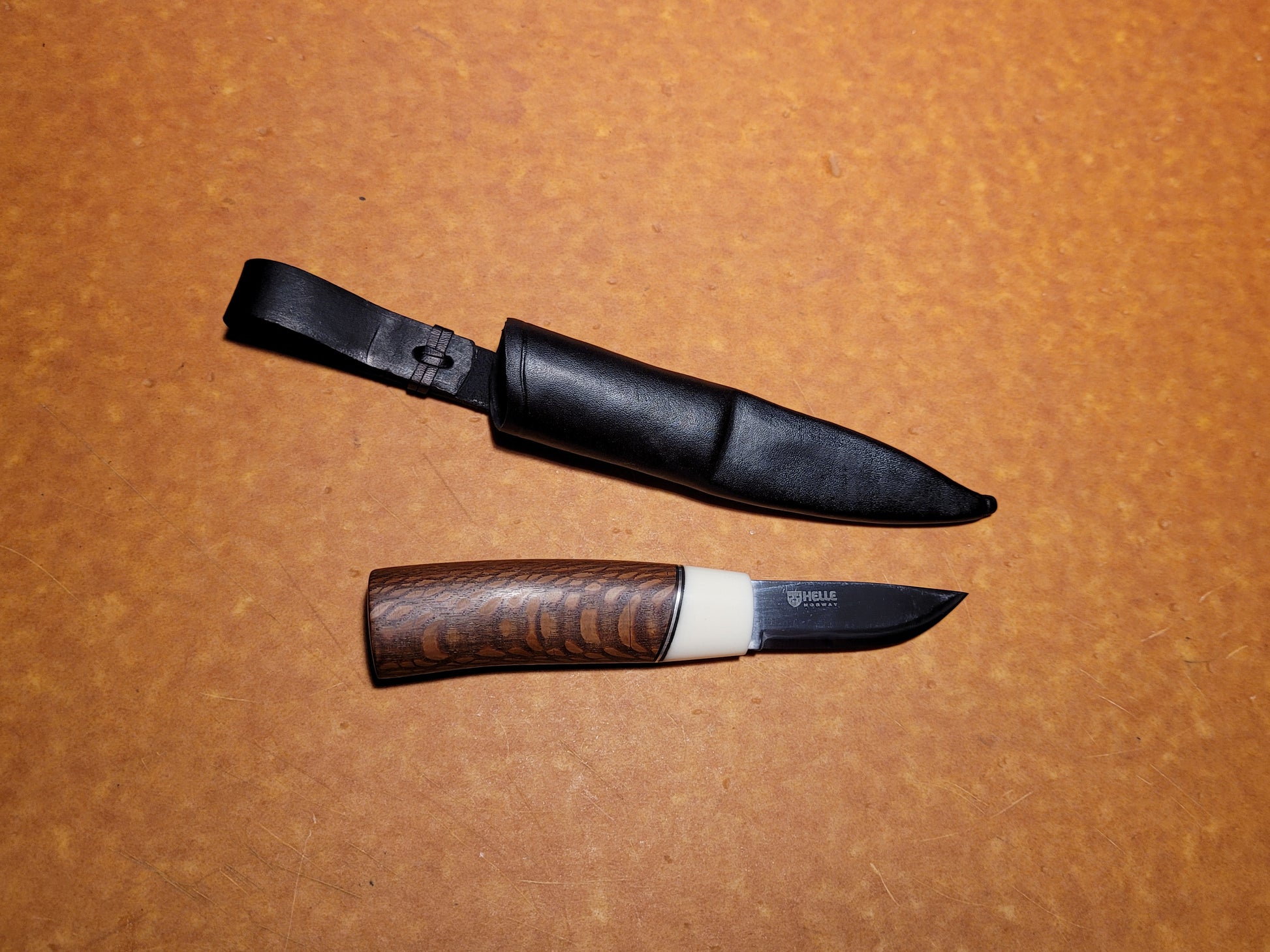 Ravn Kniv Custom Bushcraft Puukko Belt Style Knife