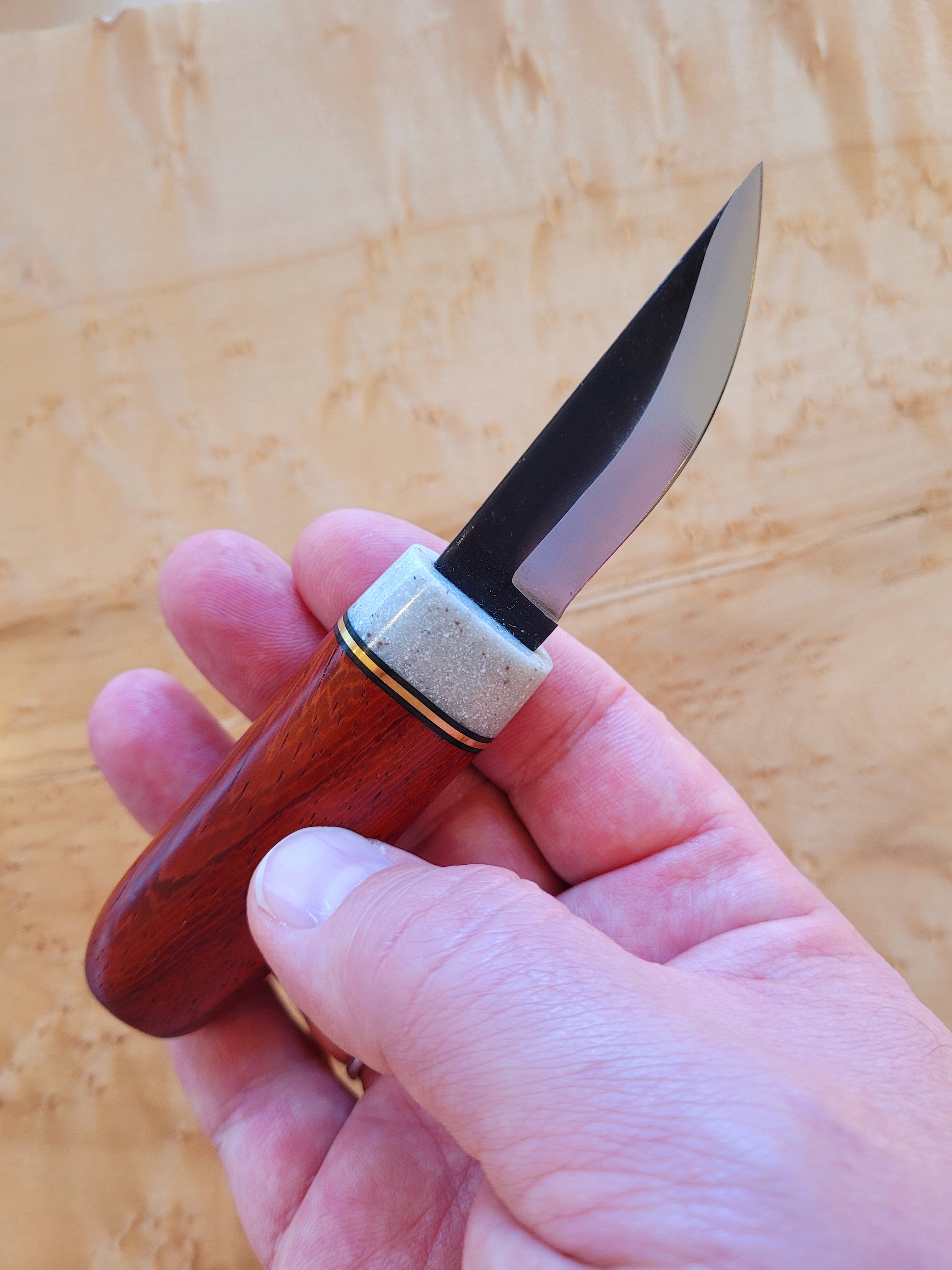 Ravn Kniv Custom Bushcraft Neck Knife