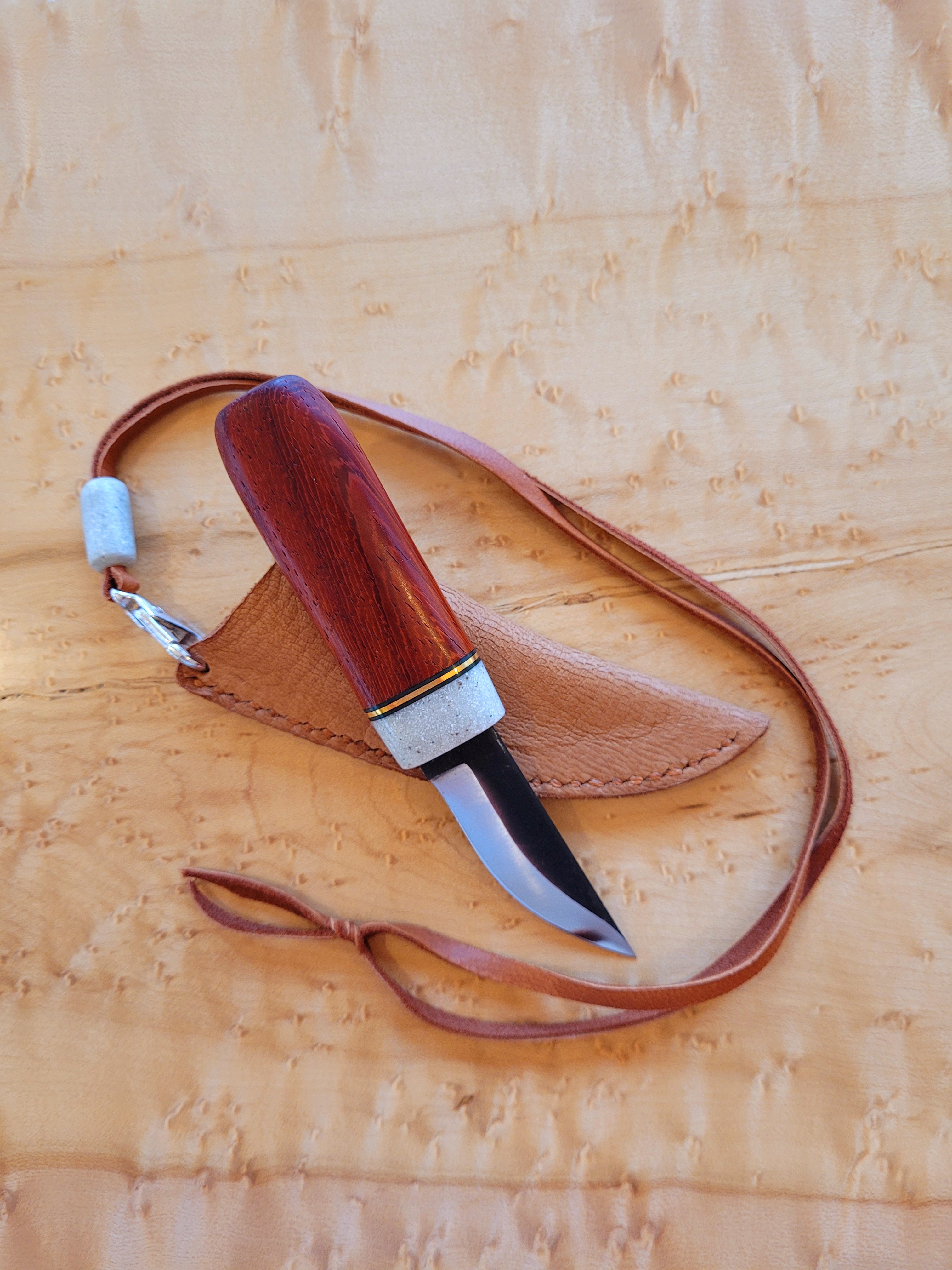 Ravn Kniv Custom Bushcraft Neck Knife