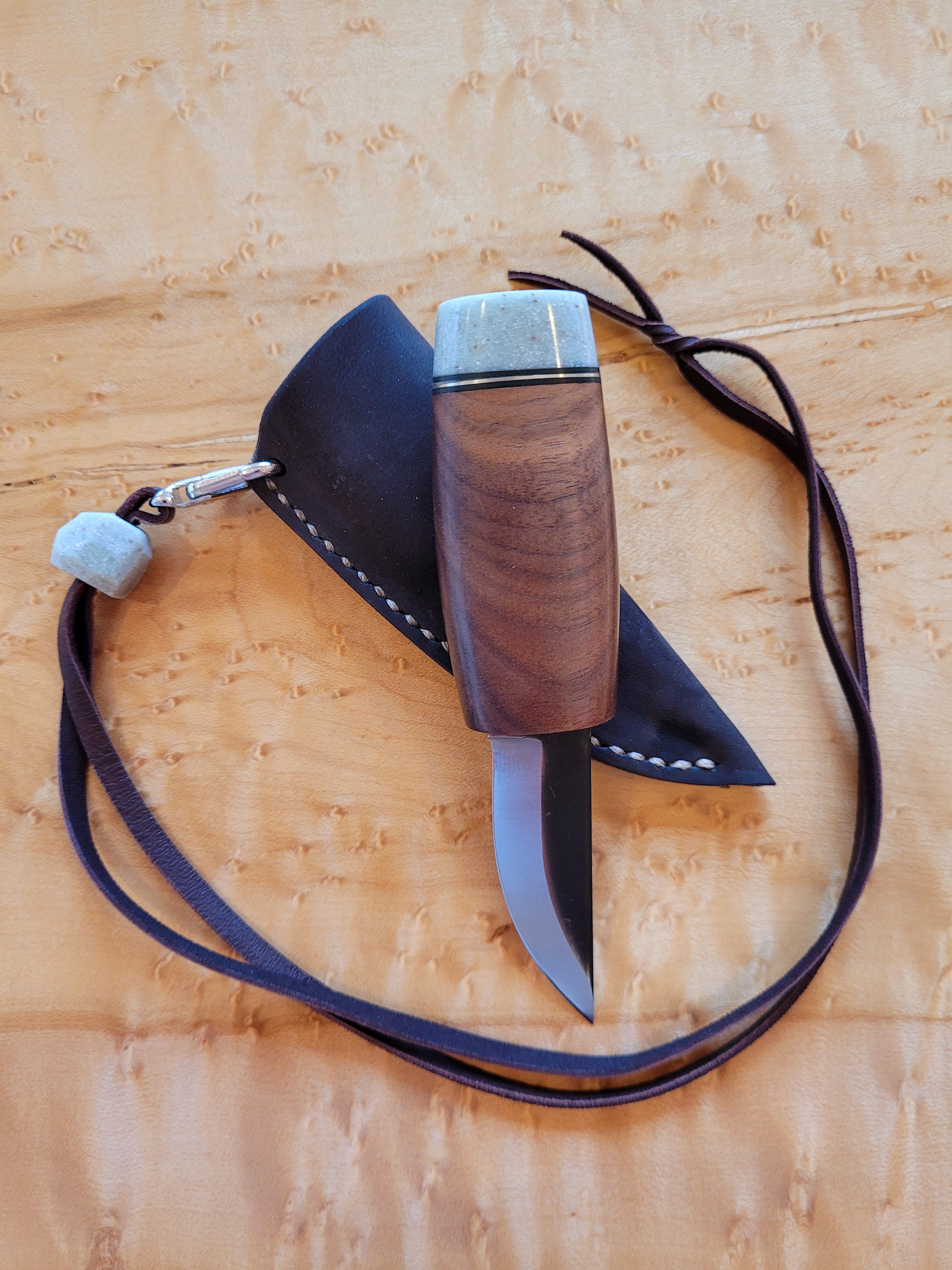 Ravn Kniv Custom Bushcraft Neck Knife