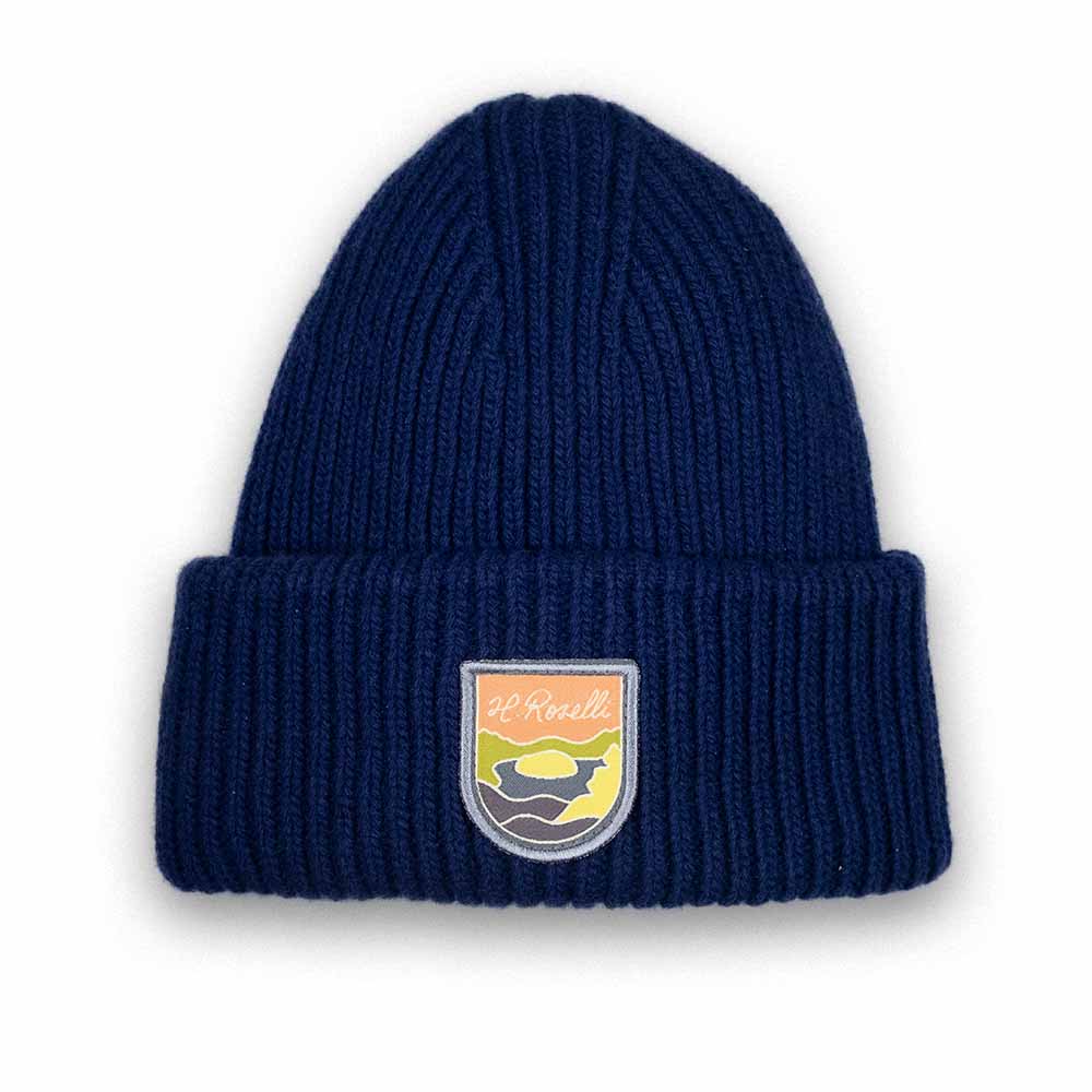 Roselli Knives Cashmere Beanie Merino Wool Beanie Hat