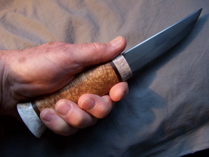 North Wolf Custom Outdoor Bushcraft Knife Puukko