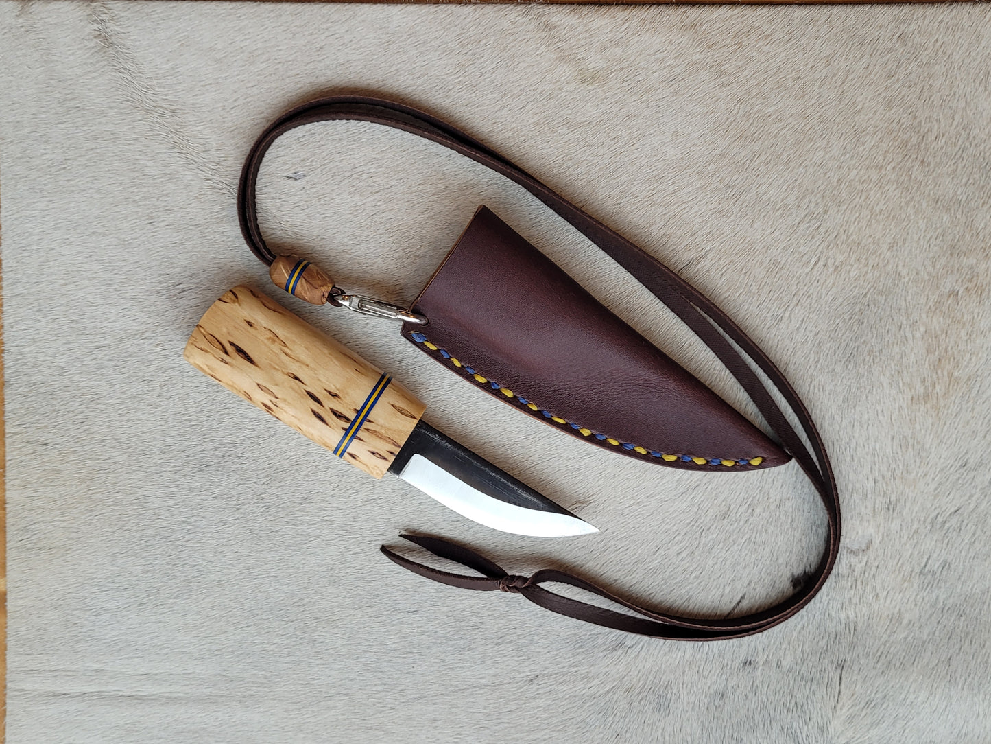 Ravn Kniv Custom Bushcraft Neck Knife