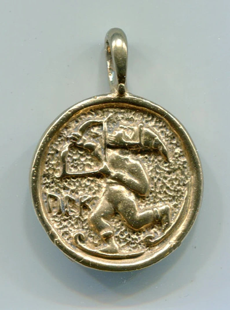 Ullr Norse God of Skiing & Archery Pendant Jewelry