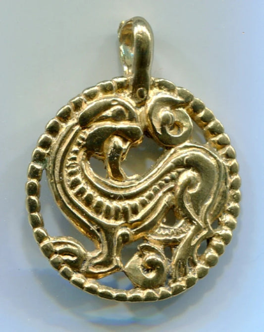 Fenris Bound Viking Pendant Jewelry