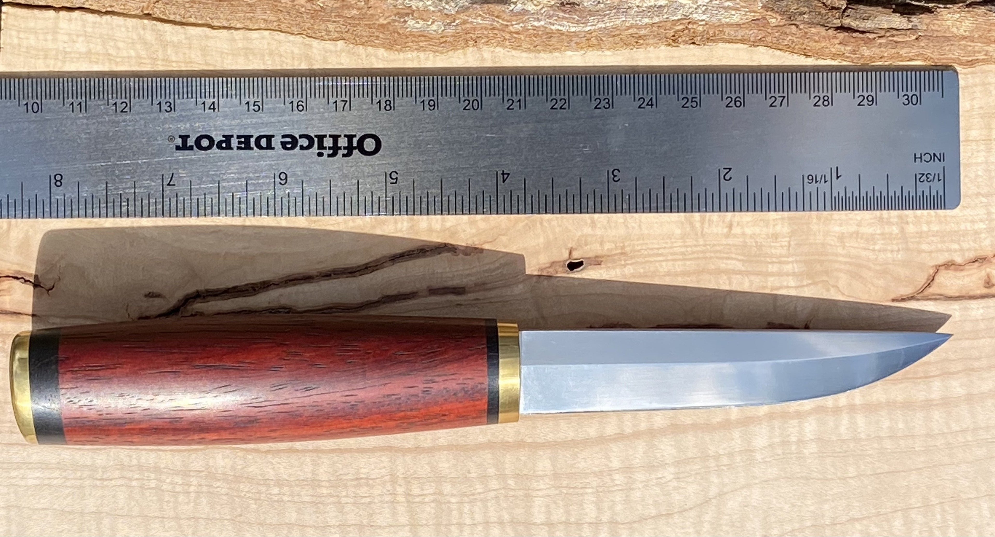 North Wolf Custom Outdoor Bushcraft Knife Puukko