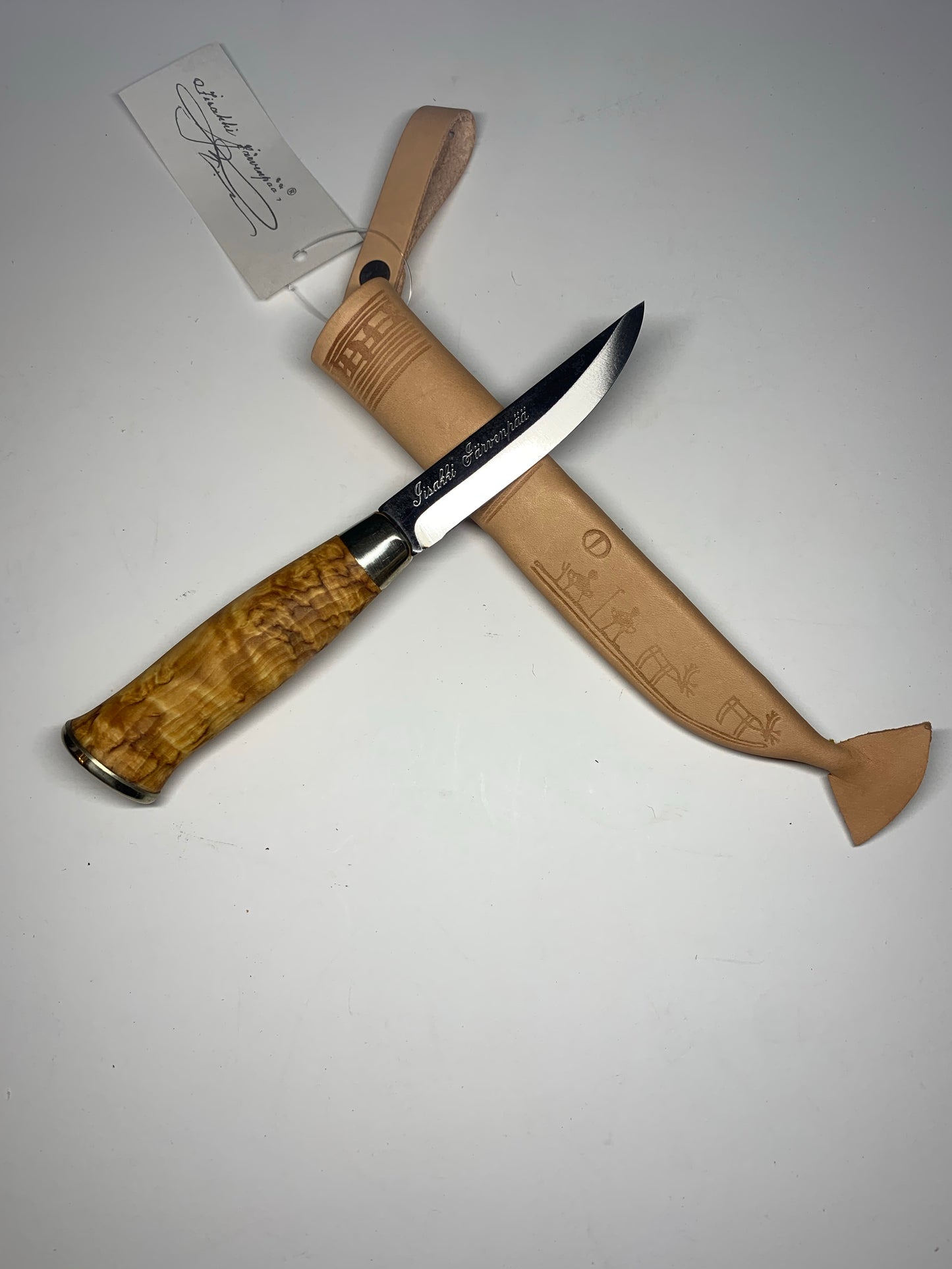 Järvenpää Outdoor Bushcraft Hunting Work Knife Puukko