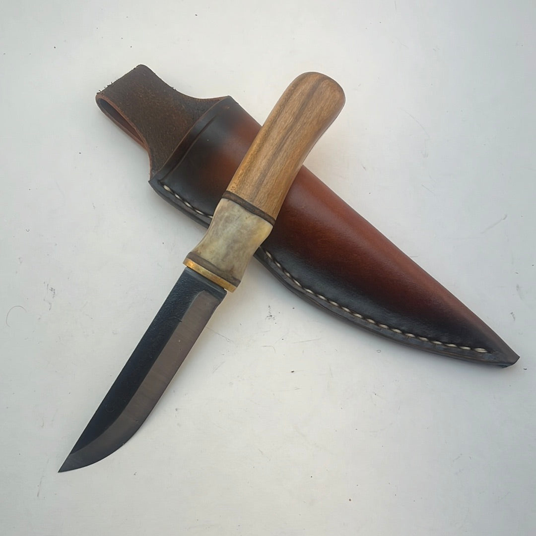 Pecks Woods Leather - Oak/White Tail Handle #1