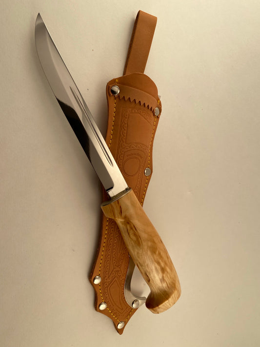 Järvenpää Outdoor Bushcraft Hunting Butcher knife