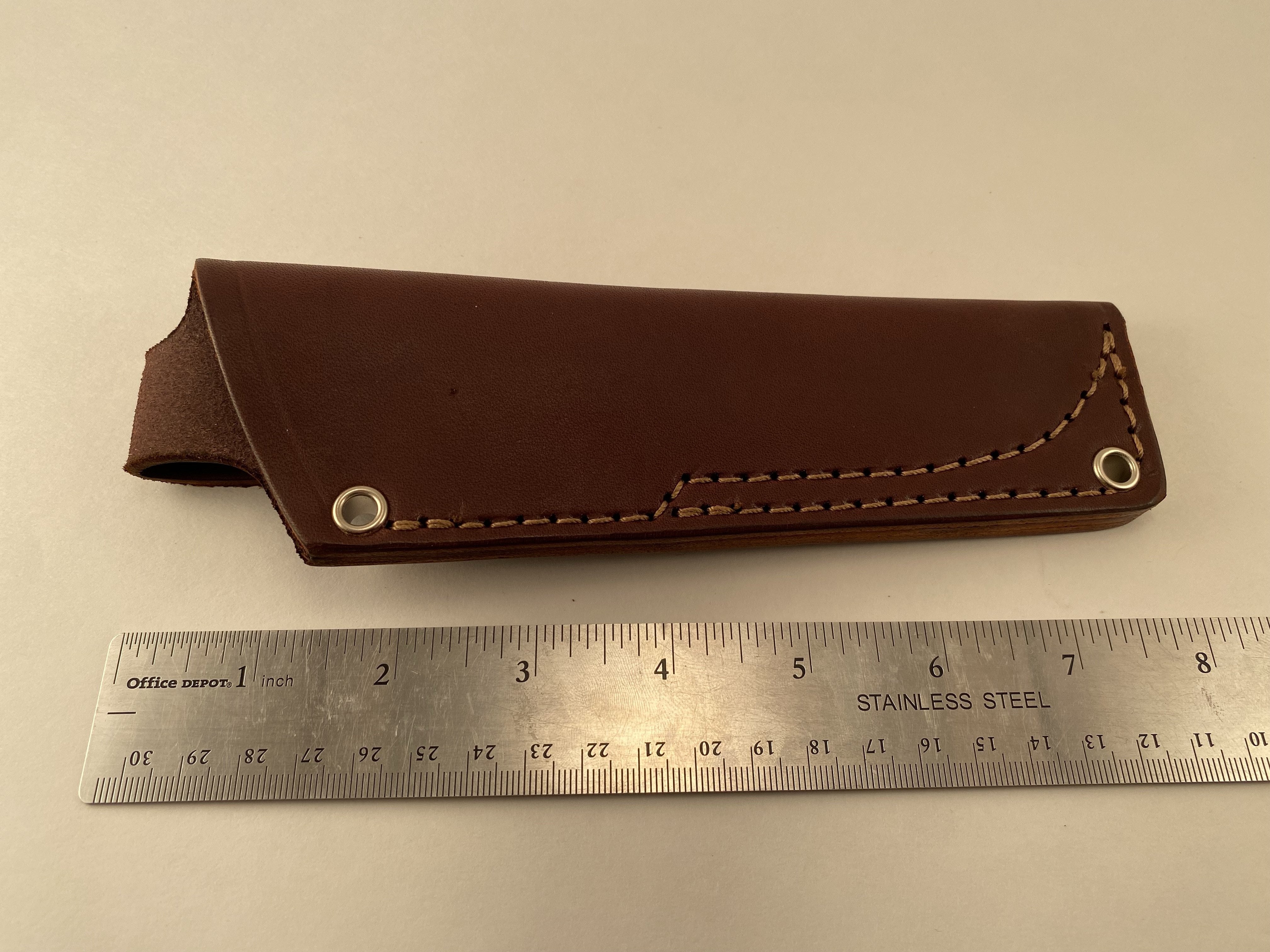 JRE Sheath Bushcraft Model E Leather