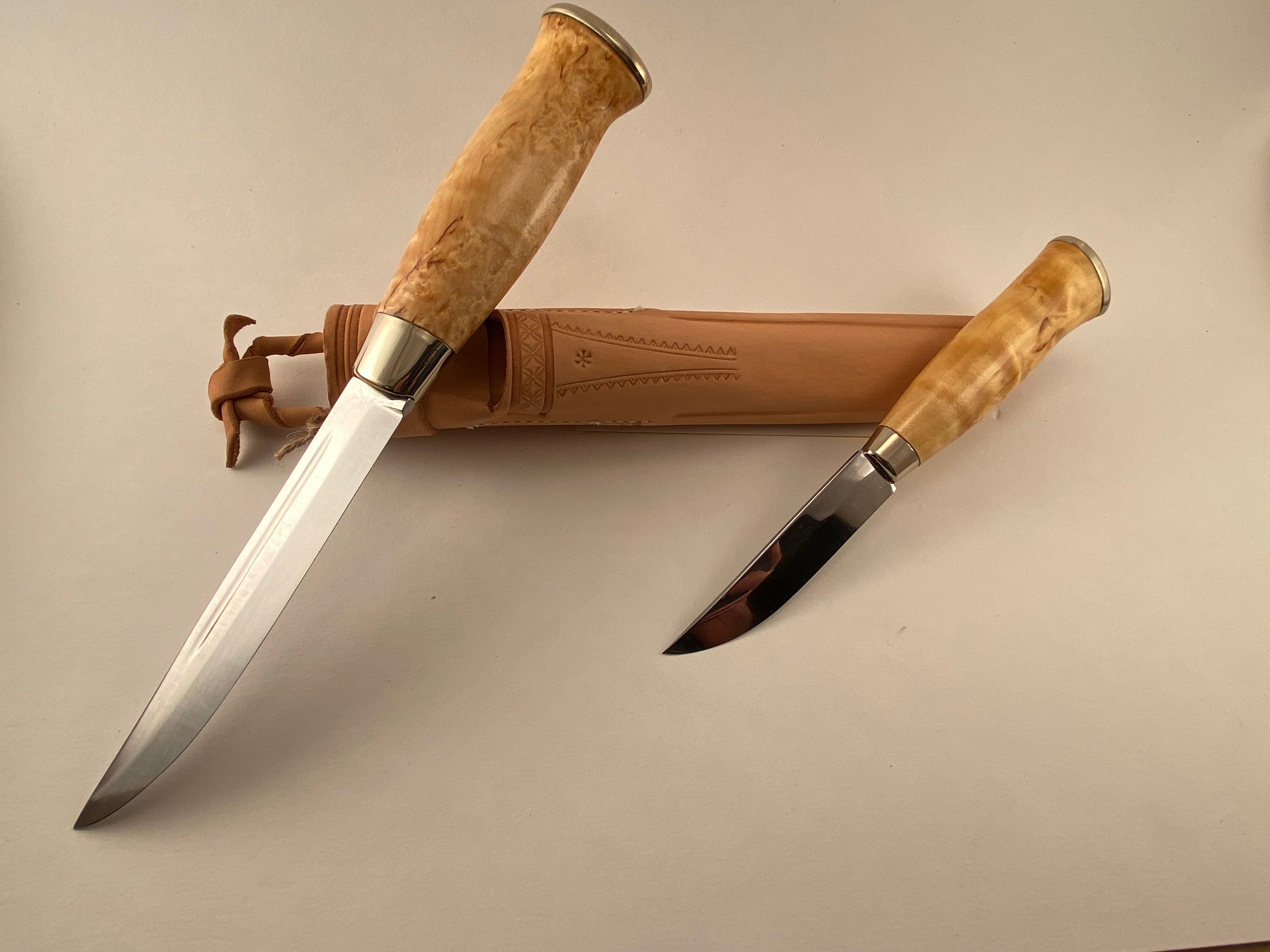 Järvenpää Outdoor Bushcraft Hunting Work Knife Puukko