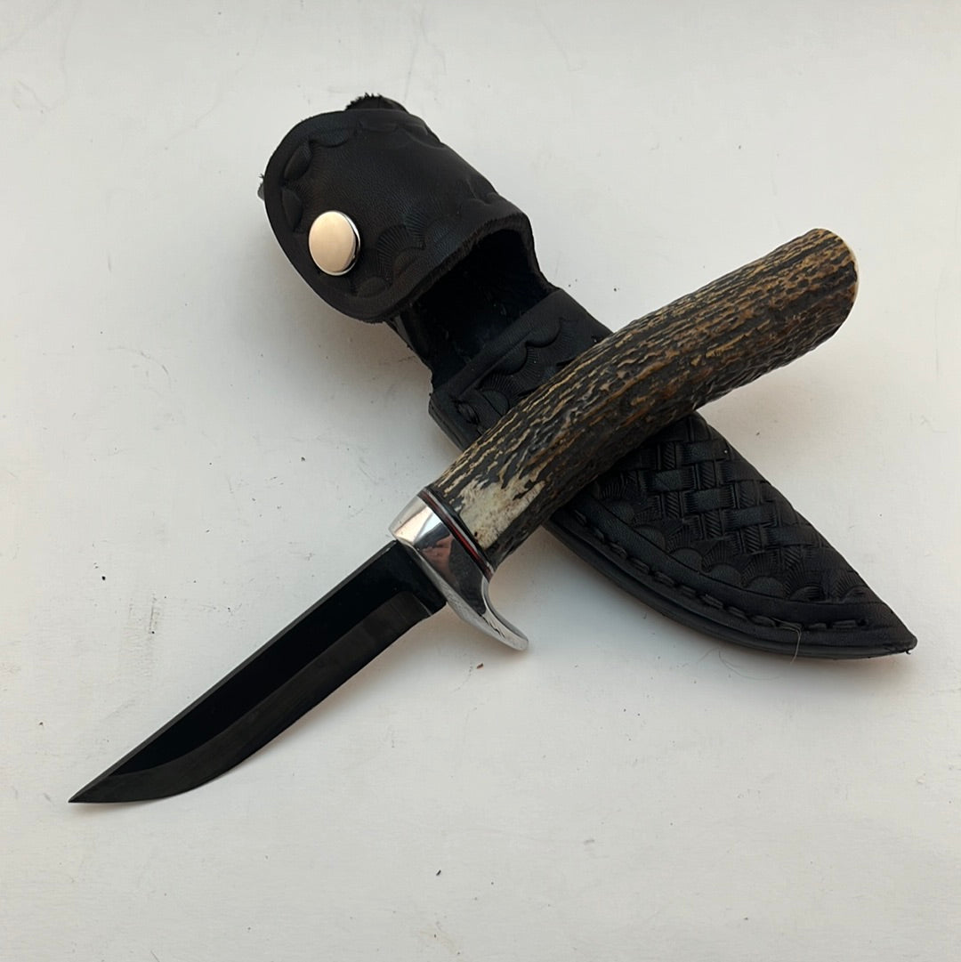 Skala Custom Knives - Red Stag Handle #25