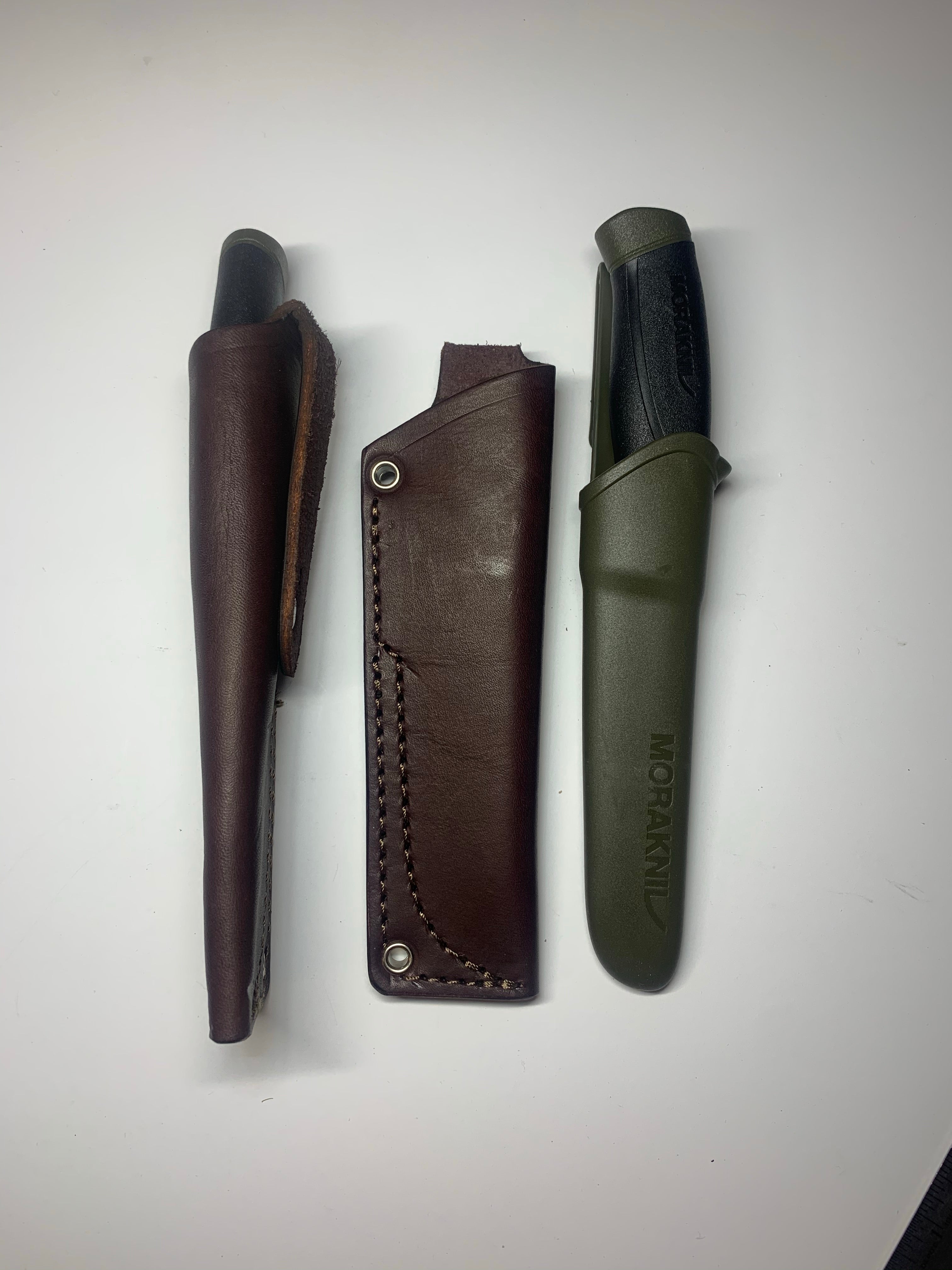 JRE Sheath Bushcraft Model E Leather