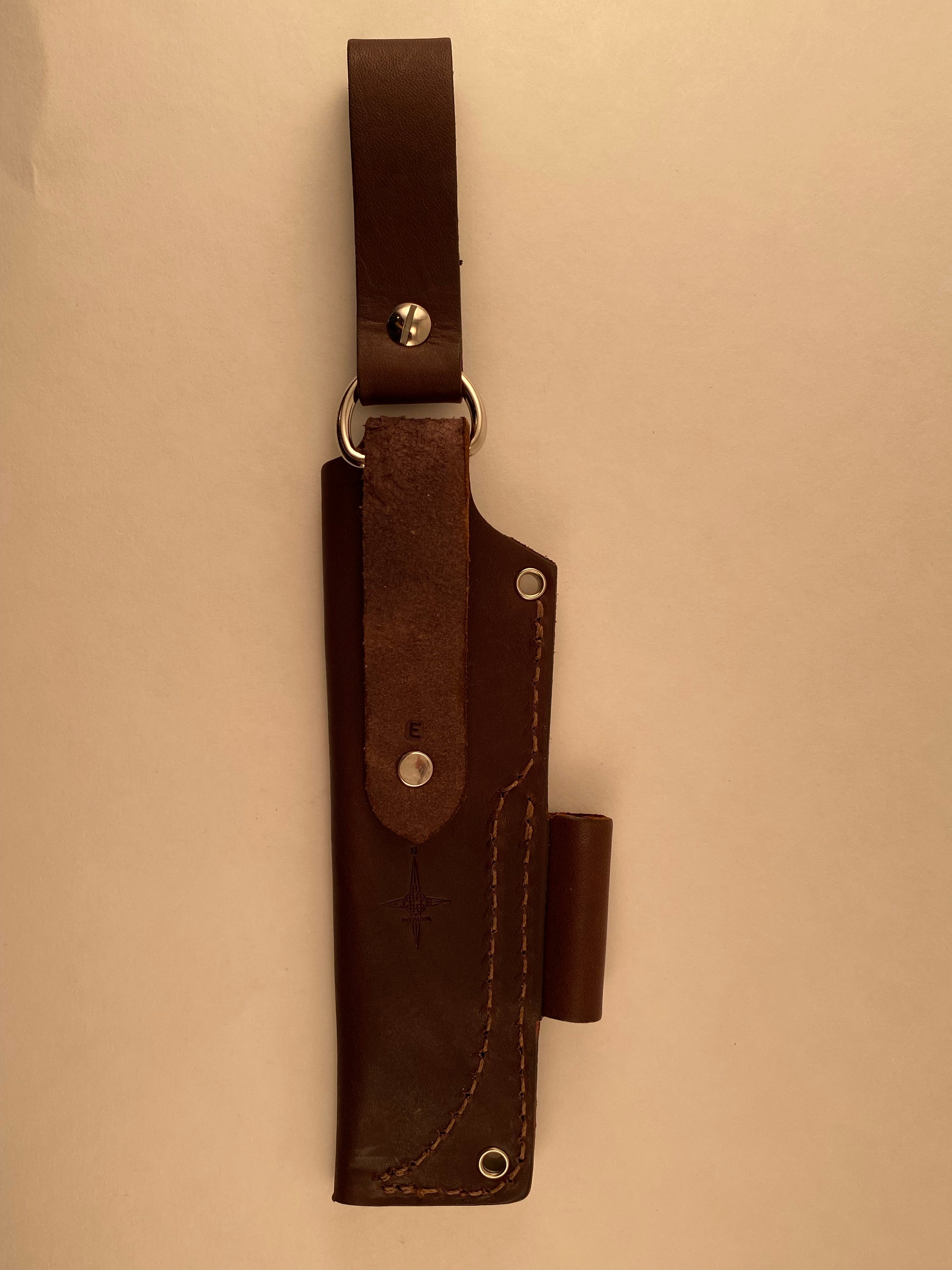 JRE Sheath Bushcraft Model E Leather