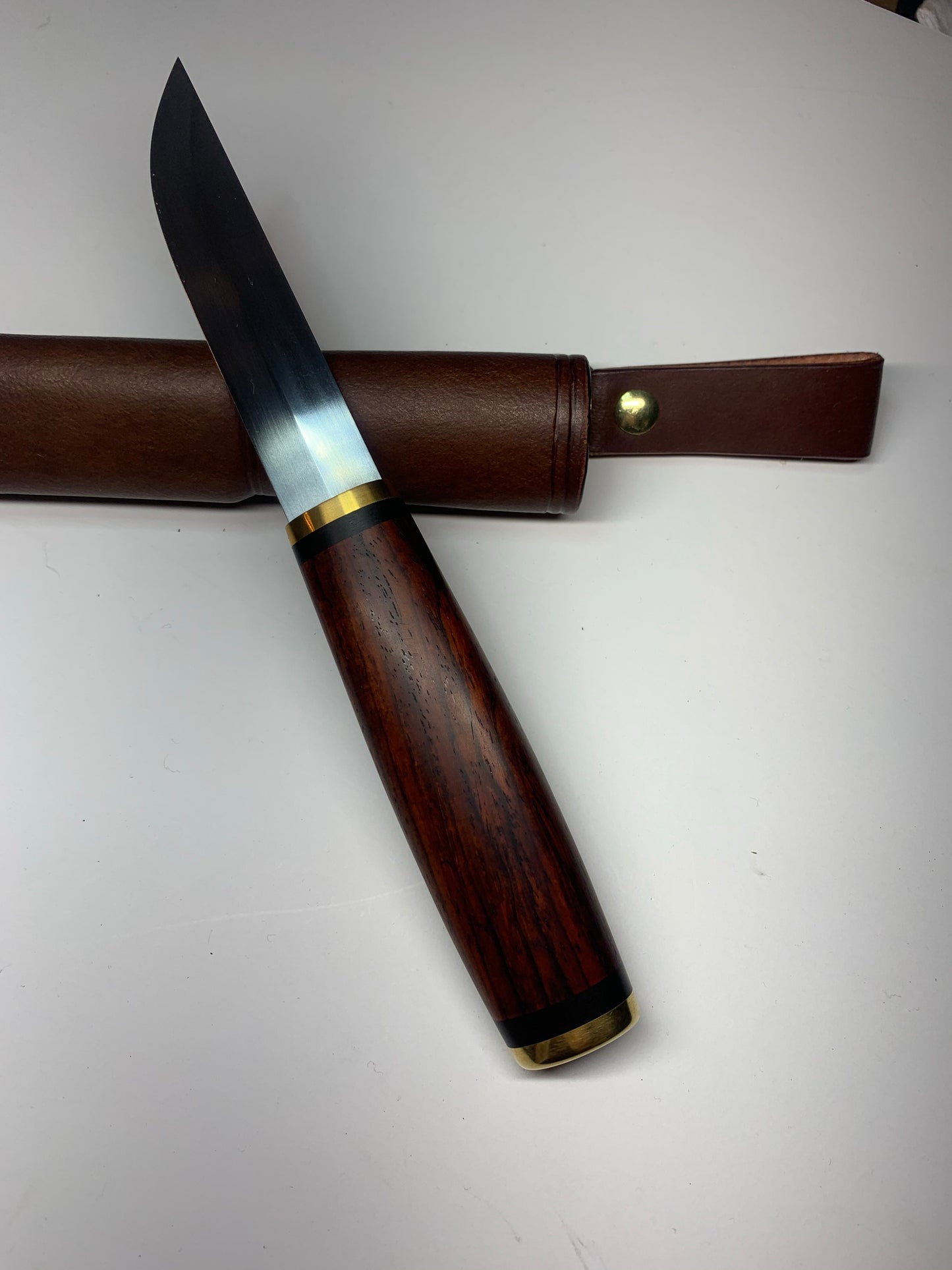 North Wolf Custom Outdoor Bushcraft Knife Puukko