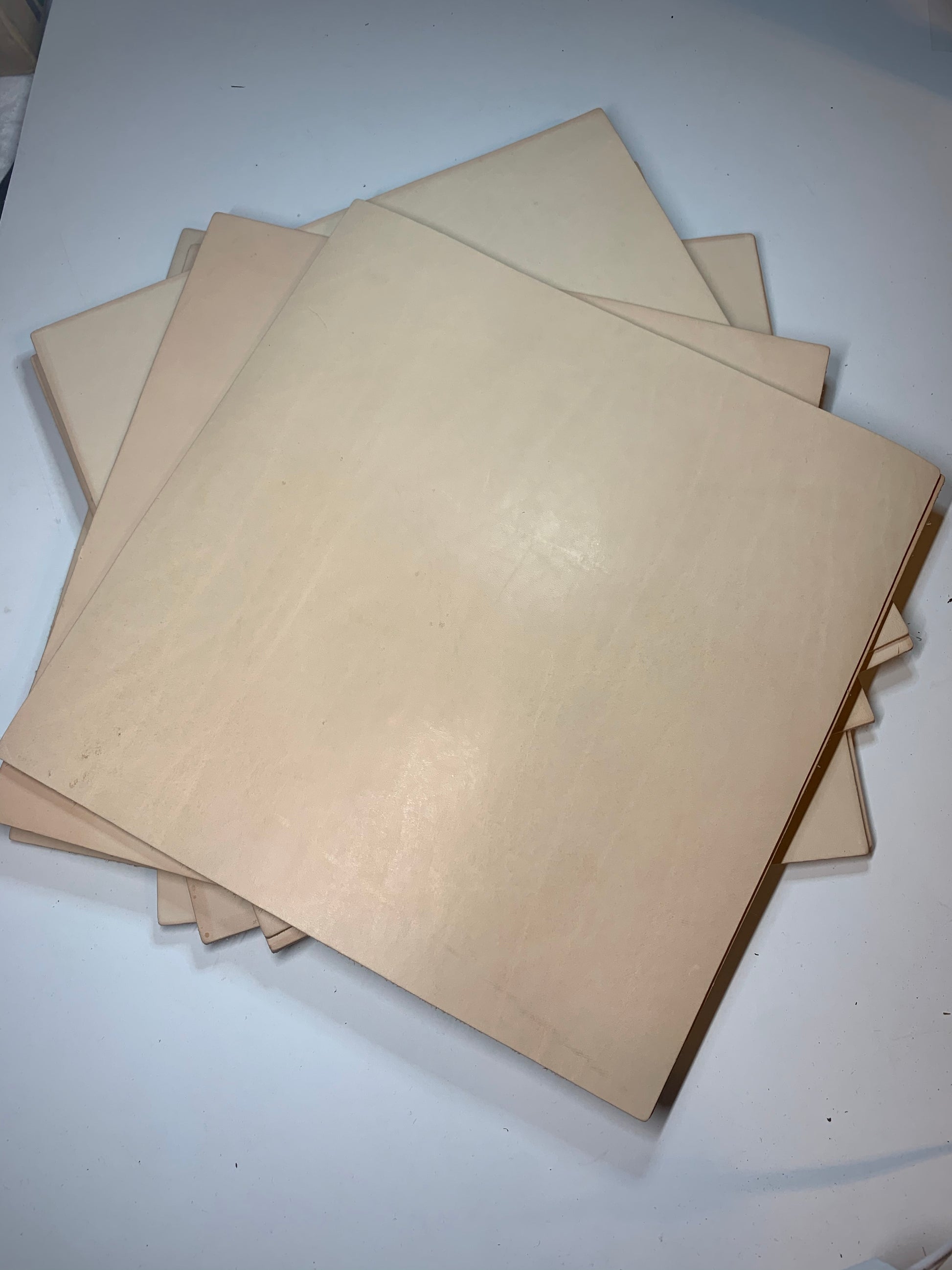 12x12 Natural Leather