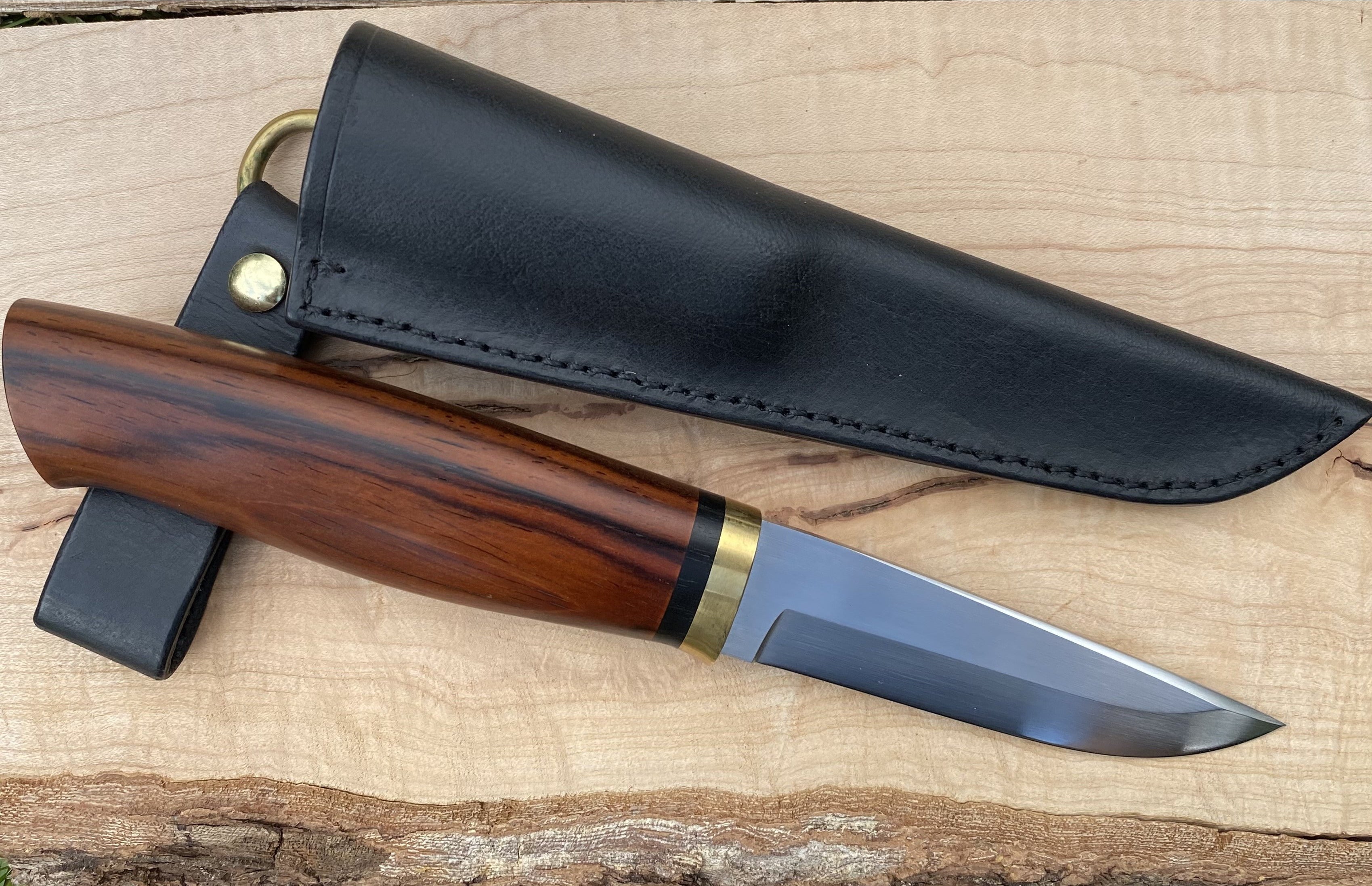 North Wolf Custom Outdoor Bushcraft Knife Puukko