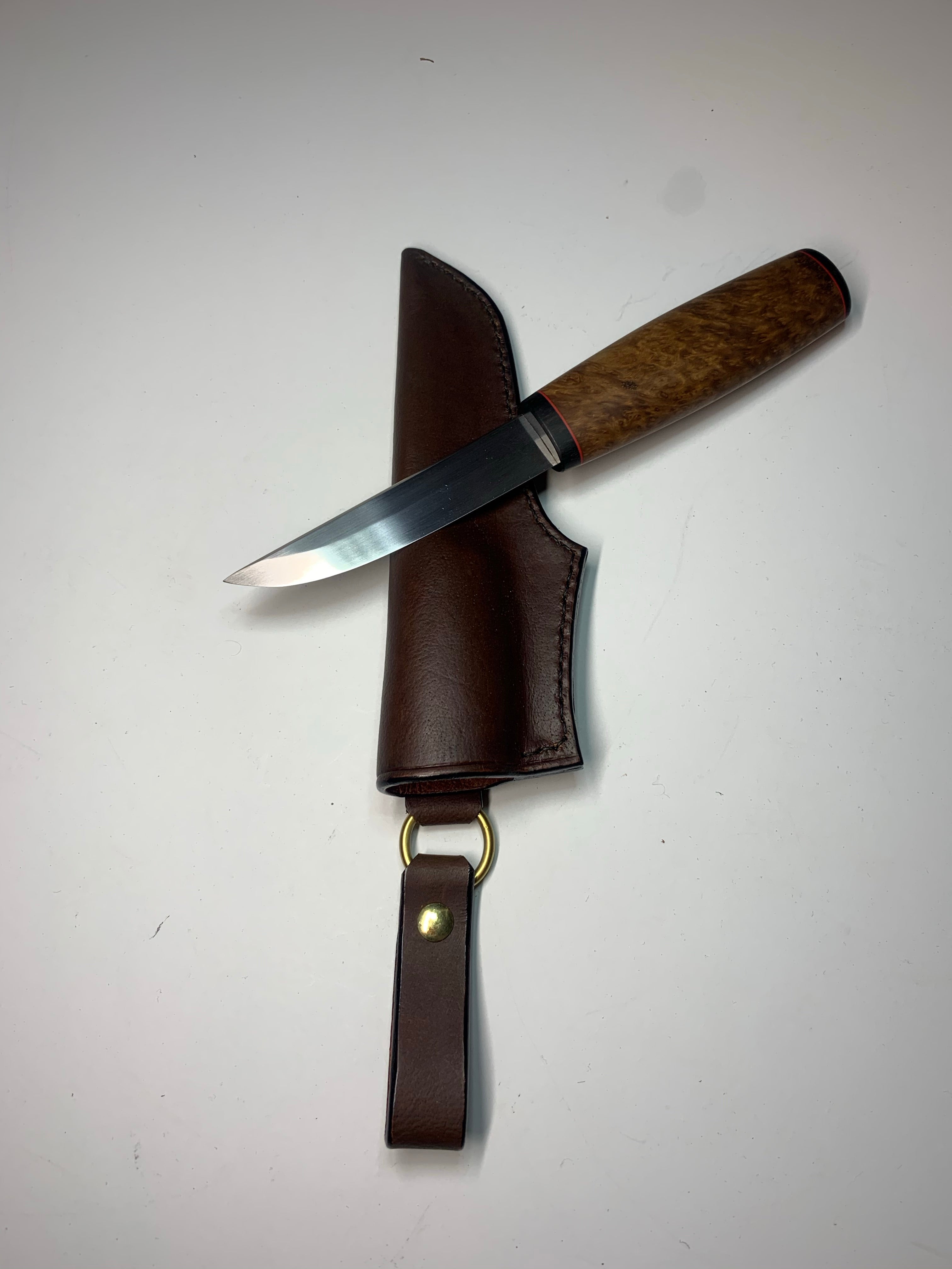 North Wolf Custom Outdoor Bushcraft Knife Puukko