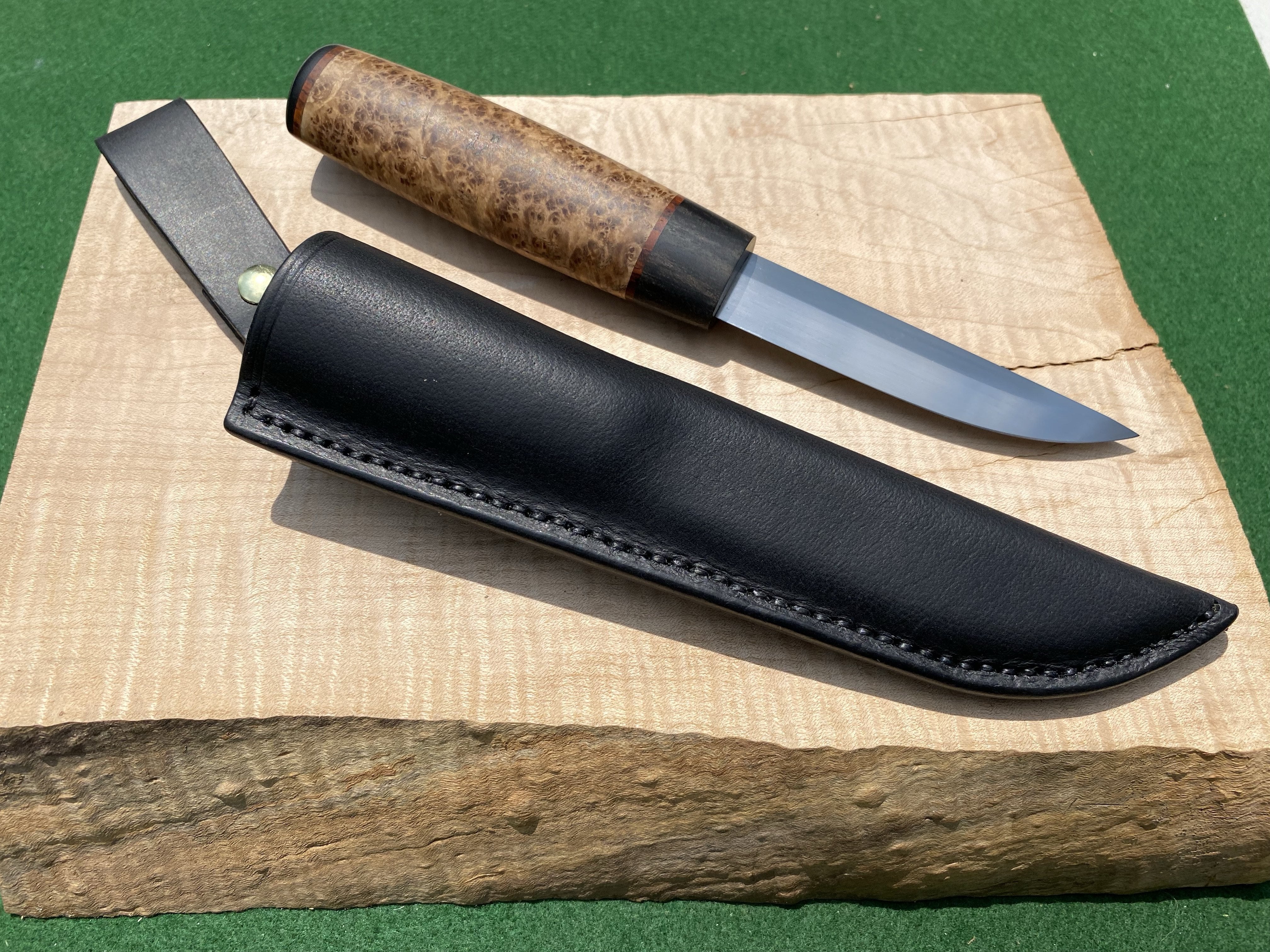 North Wolf Custom Outdoor Bushcraft Knife Puukko