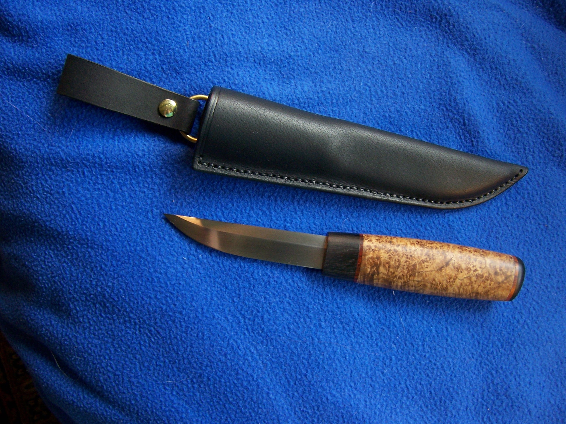 North Wolf Custom Outdoor Bushcraft Knife Puukko