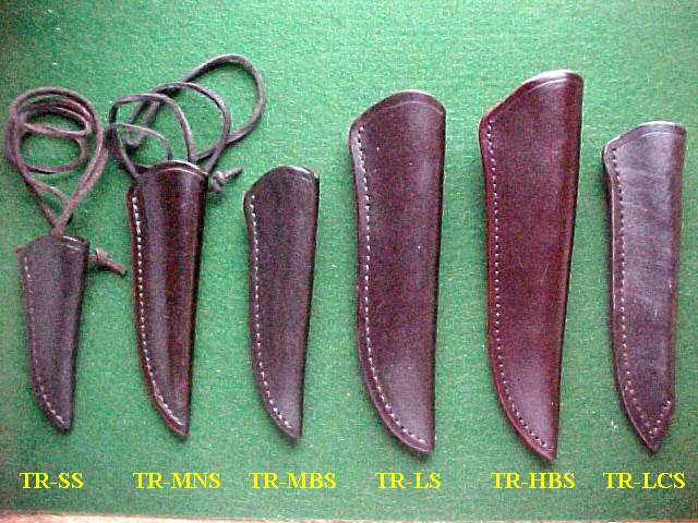 Leather Trade Knife Sheath Bushcraft Knives